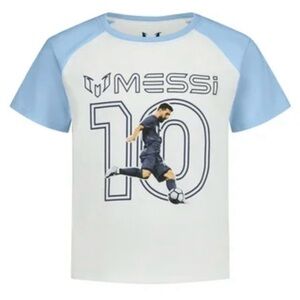 NWT Messi‎ #10 Graphic Tee ⚽💙 Youth XL (14/16)